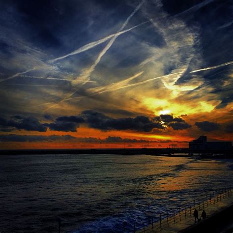 Folkestone sunset Folkestone, Wonderland, Clouds, Celestial, Sunset ...