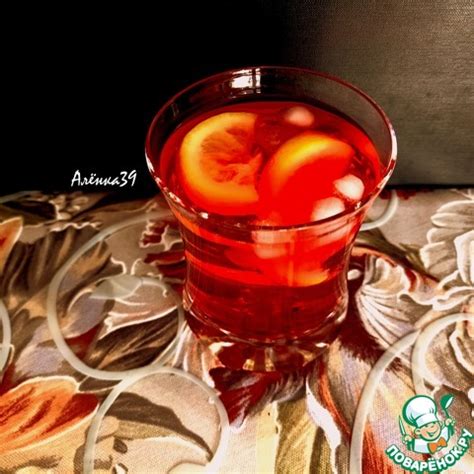 Чай "Цветы Гибискуса" – кулинарный рецепт