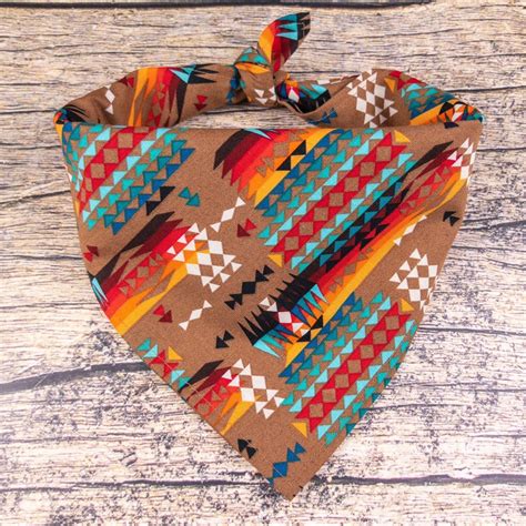 aztec pattern bandana etsy