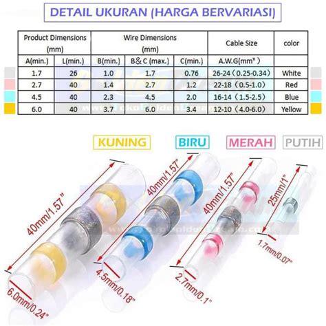 Jual Discount In Hot Seal Wire Connector Sambungan Kabel Waterproof