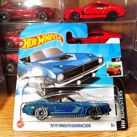 Hot Wheels Plymouth Barracuda Blue Hw Roadsters Shopee Philippines