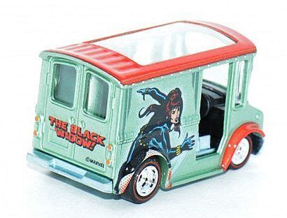 Hot Wheels Bread Box Pop Culture Women Of Marvel Black Widow Contemporary