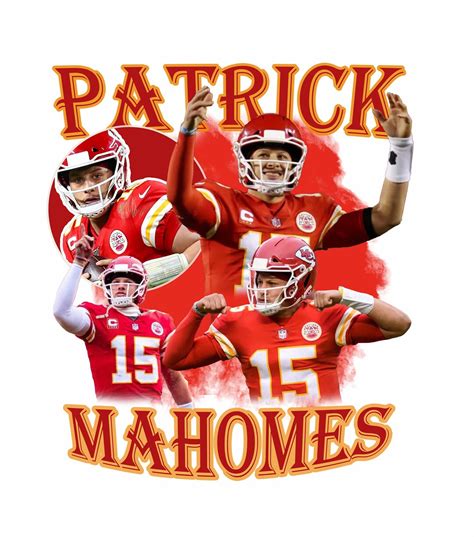 Patrick Mahomes Wpng Png T Shirt Design Downloadable File For Tshirt