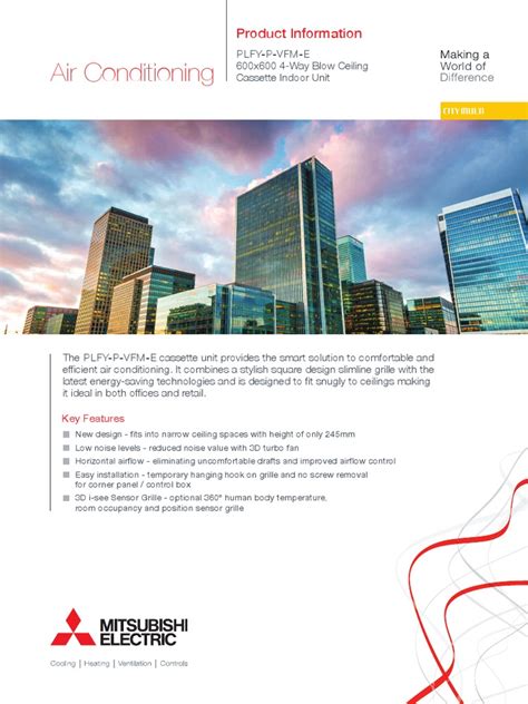 Plfy P32VFM E1 | PDF | Air Conditioning | Manufactured Goods