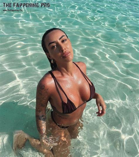 Steph Pacca Tanned Girl In Black Bikini 15 Photos The Fappening