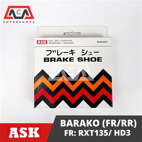 Ask Brake Shoe For Barako Lazada Ph