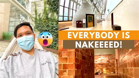 GETTING NAKED IN A KOREAN SAUNA JJIMBJILBANG BUSAN SPA LAND YouTube