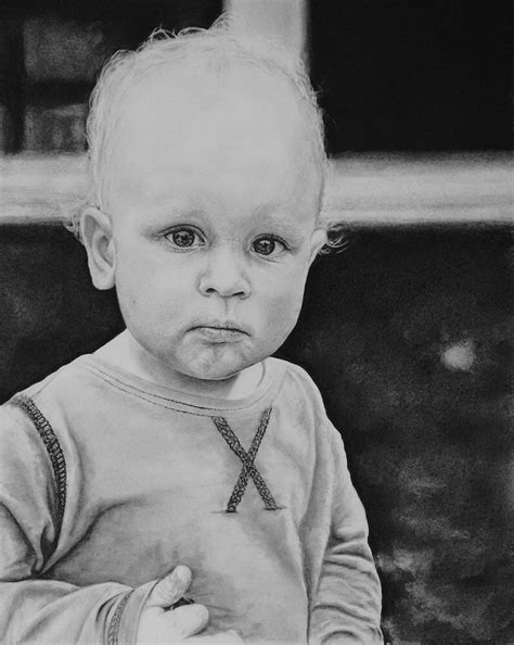 Nathaniel Julie Thomas Realistic Charcoal Artist