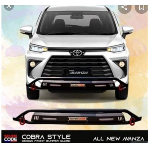 Jual Tanduk Bumper Depan Model Cobra Style Mobil Toyota Avanza Xenia