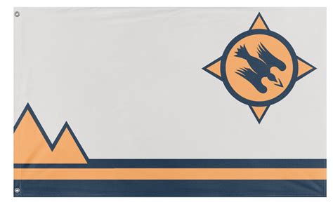 The North Sea Empire Flag Snow Flagmaker And Print
