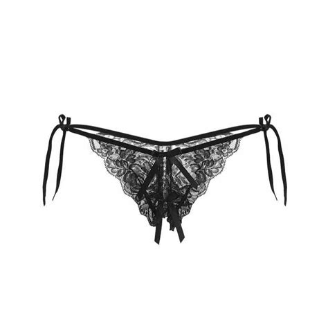 Women Embroidery Transparent With Tangas G String Sexy Lingerie Women S Underwear Thongs