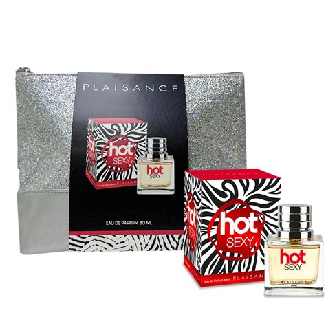Set Perfume Plaisance Hot Sexy Edp Cosmetiquero Abc
