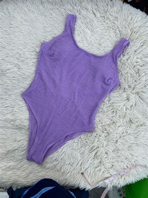 Purple One Piece Bikini Women S Fashion Swimwear Bikinis Swimsuits