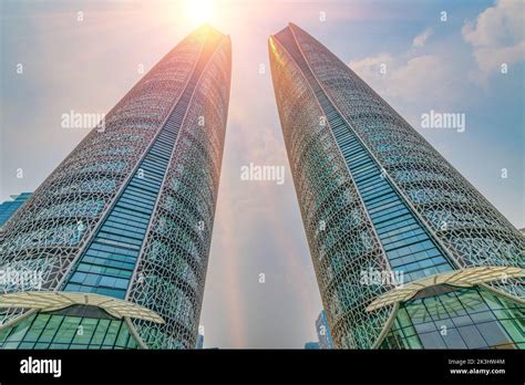 Urban Scenery Of Chengdu Sichuan Province China Stock Photo Alamy