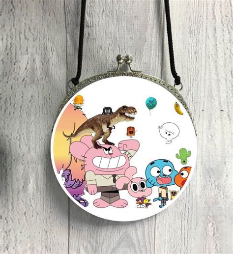 Сумка круглая Удивительный мир Гамбола, The Amazing World of Gumball №6 ...
