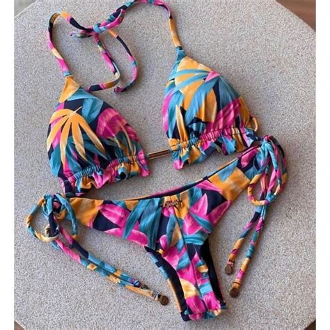 MAILLOT DE BAIN Ensemble deux pièces brésiliennes Bikini pour femmes