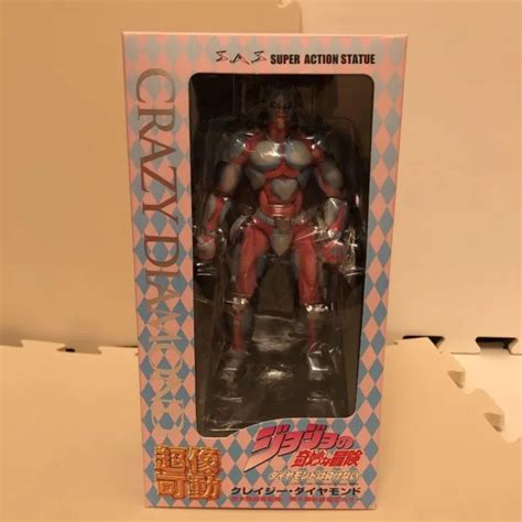 Super Action Statue Jojos Bizarre Adventure Crazy Diamond Authentique