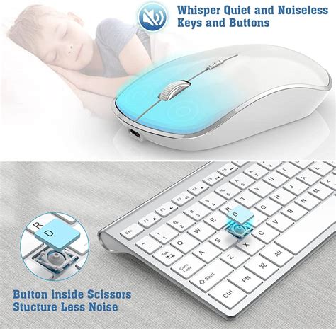 Joyaccess Wireless Keyboard And Mouse Combo Rechargeable J Joyaccess 2