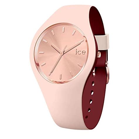 Ice Watch Ice Duo Chic Nude Montre Beige Pour Femme Avec Bracelet En Silicone Medium