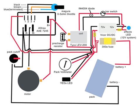 Razor E300 Electric Scooter Wiring Diagram