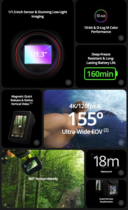 DJI анонсировала экшн-камеру Osmo Action 4 — 4К/120fps, угол обзора 155 ...