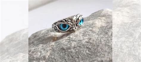 Кольцо с глазами совы. безразмерное. \ новое купить в Санкт-Петербурге ...