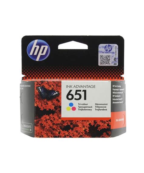 Картридж струйный оригинальный HP №651 Tri-Colour ( Цветной) | ПЛАНЕТА ...