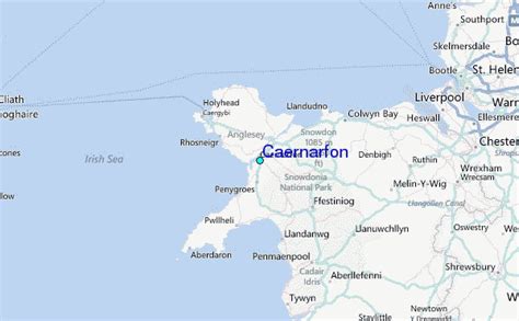 caernarfon tide station location guide