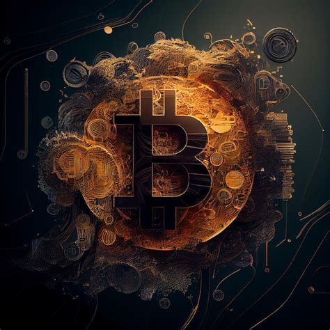 Premium Photo | Bitcoin background btc cryptocurrency bitcoin coin ...