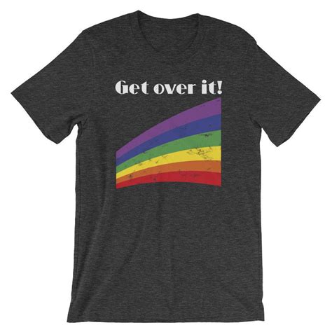 Rainbow T Shirt Gay Pride Rainbow Shirt Lgbtq Gifts Rainbow Gifts Colorful Shirt Birthday