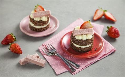 Receita De Mini Naked Cake KitKat Comida E Receitas