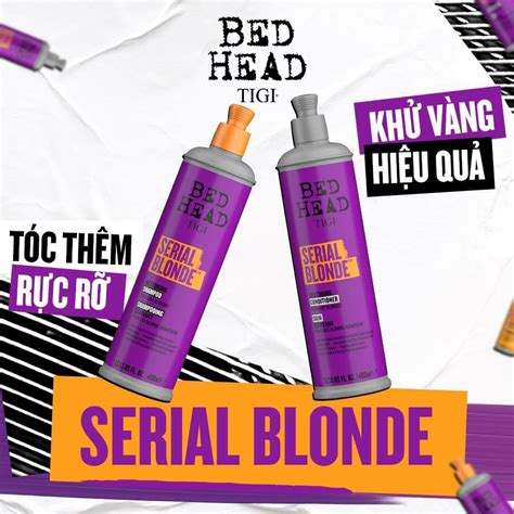 Tigi Bed Head T M Serial Blonde Ph C G I Cho T C T Y Ml