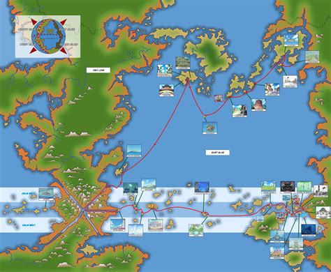 map of the op world | Arte delle anime, Mappe, Mappa