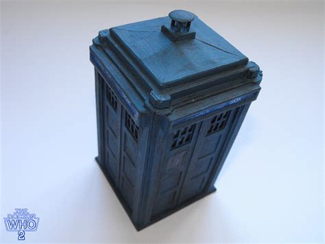 5th Doctor Tardis Model 2012 Build By Thedoctorwho2 On Deviantart