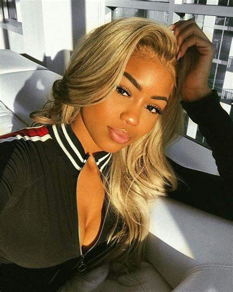 Pinterest Photo Hair Inspiration Blonde Hair Black Girls Love Hair