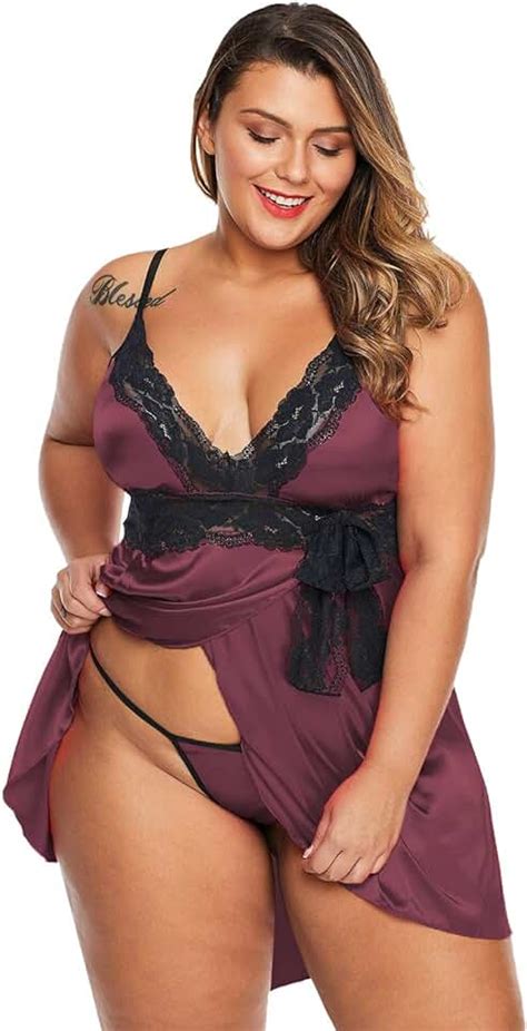 Amazon Women S Exotic Lingerie Sets Plus Size Lingerie Sets Women Clothing Shoes