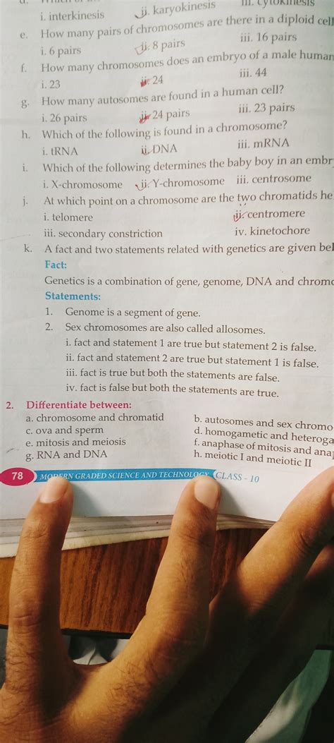 How Many Pairs Of Chromosomes Are Present In Human 5
