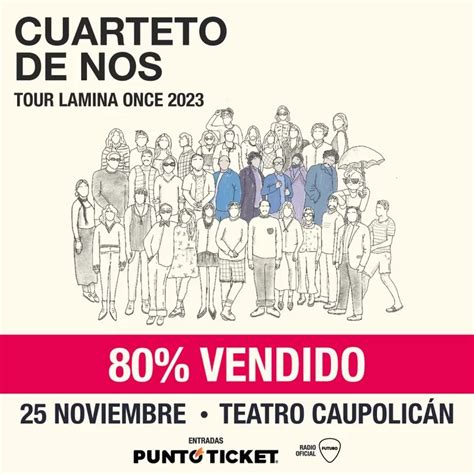 Cuarteto De Nos En Chile 2023 ¿qué Entradas Quedan Para El Teatro Caupolicán — Futuro Chile