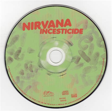 Incesticide By Nirvana Cd Dgc Cdandlp Ref2409875263