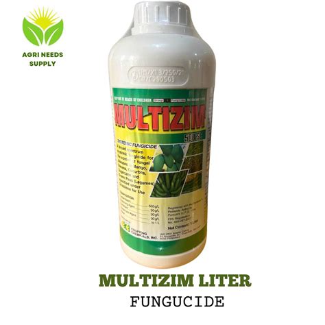 Multizim 500SC Systemic Fungicide 250mL Lit Lazada PH