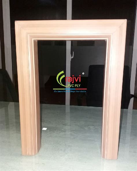 Wood Polymer Composite Non Polished WPC Door Frame Size 5 5x3 5 5x3