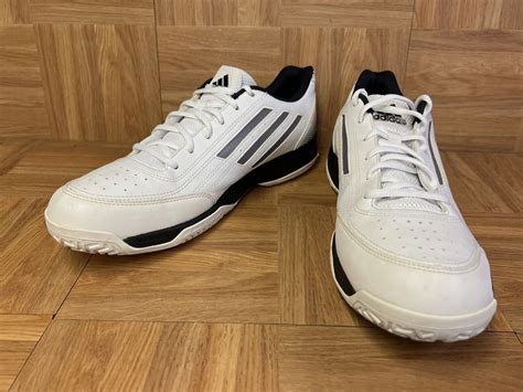 RARE🔥 Adidas Sonic Attack Tennis Shoes B34596 White … - Gem