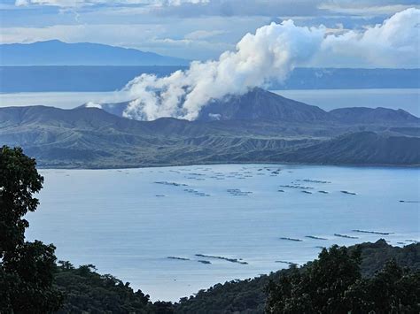 Panibagong Phreatic Eruption Naitala Sa Taal Volcano Phivolcs