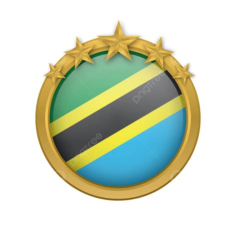 Tanzania Flag Vector Tanzania Flag Tanzania Flag Png And Vector With
