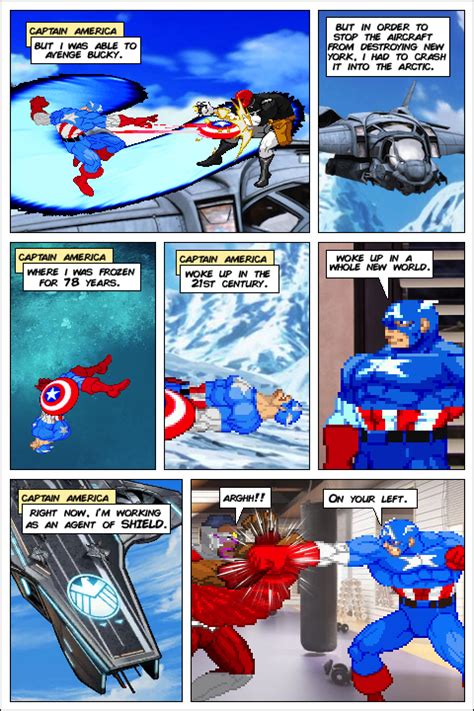 Captain America Agent Of Shield 05 Marvel Sprite Universe