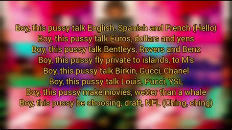 City Girls Pussy Talk Feat Doja Cat Lyrics Video Youtube