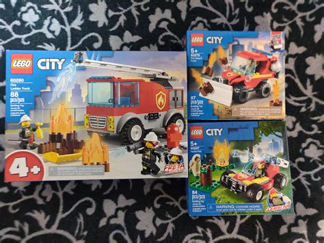 Lego City Firefighter Sets By Valandy7 On Deviantart