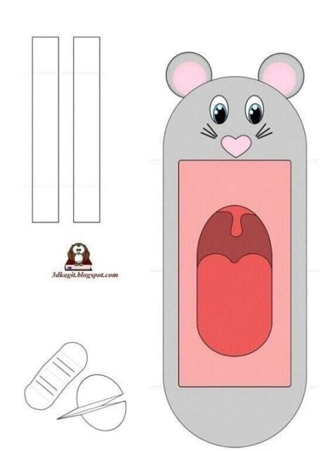 Игрушки из бумаги с открывающимся ртом