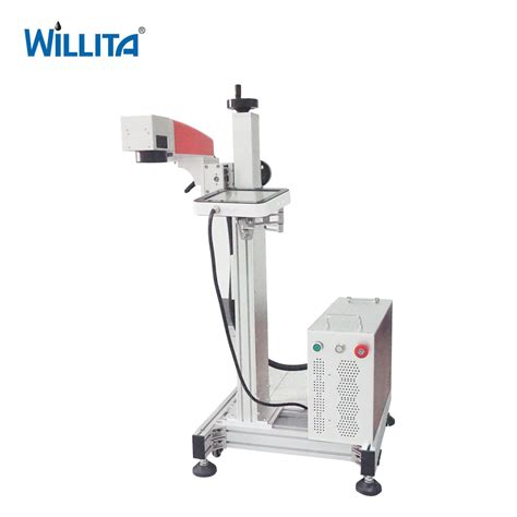 20W 30W Laser Marking Machine For HDPE PVC Plastic Pipe Cable Aluminum