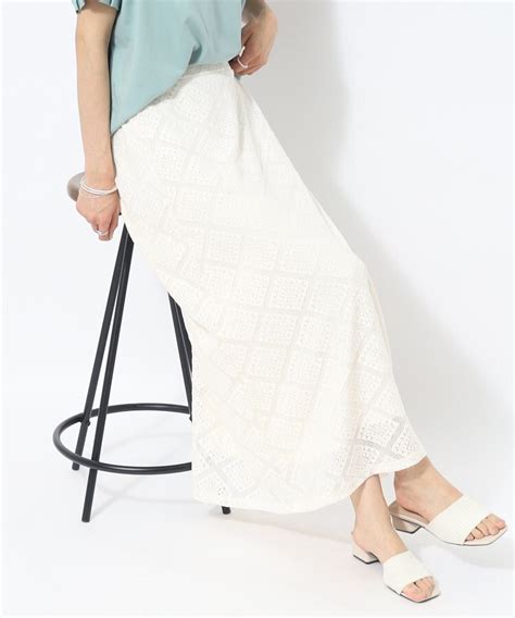 セール大人のフェミニンカジュアルAライン レーススカート シューラルー キューティーブロンド SHOOLARUE Cutie Blonde MAGASEEK